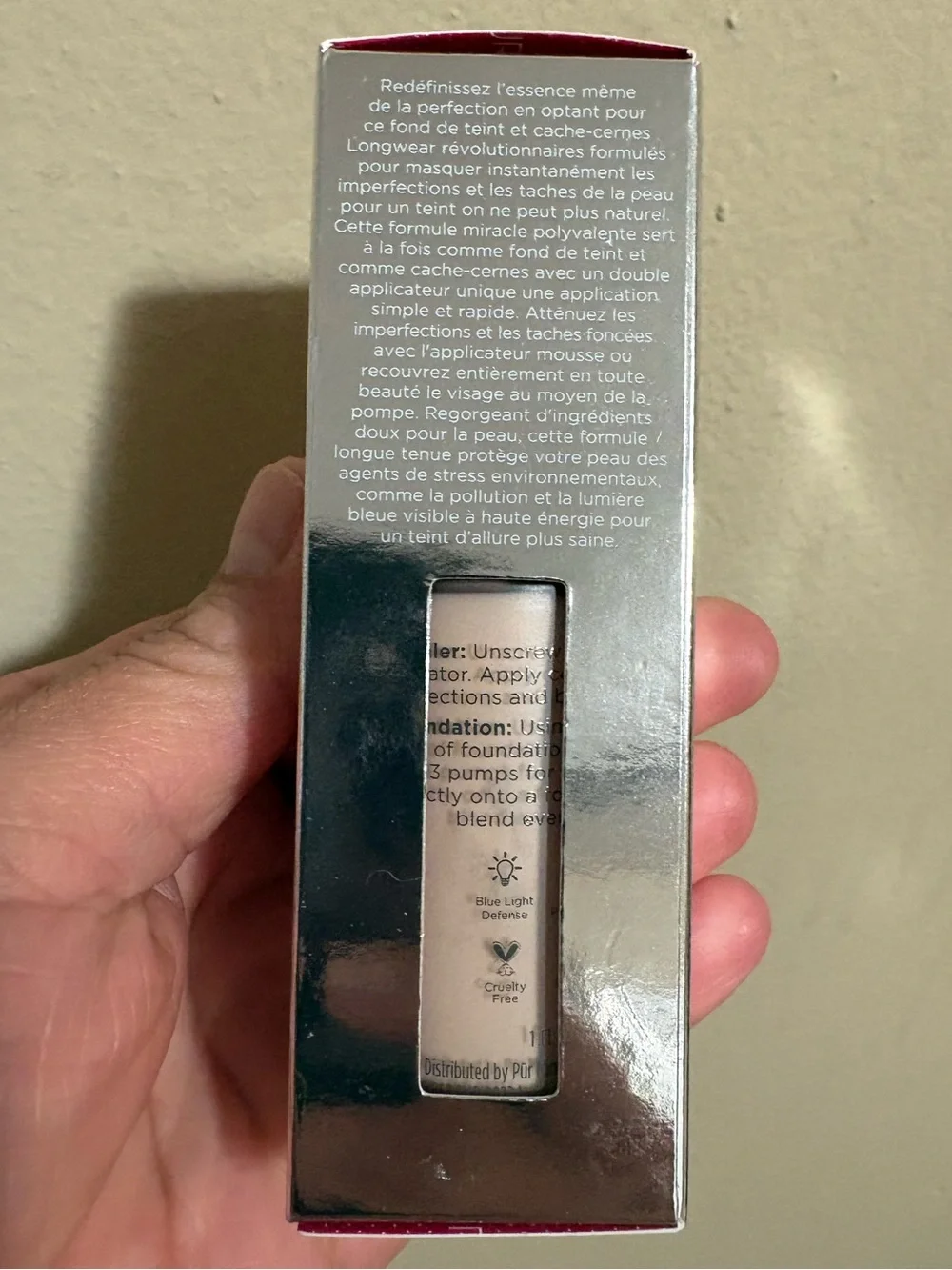 PÜR 4-in-1 Love Your Selfie Longwear Foundation & Concealer - LP2 Brand New